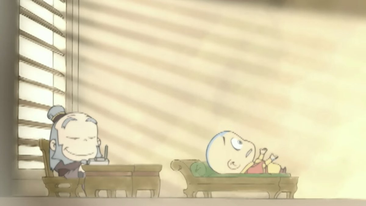 I just remembered that we actually do have official Avatar content of them in school 😭