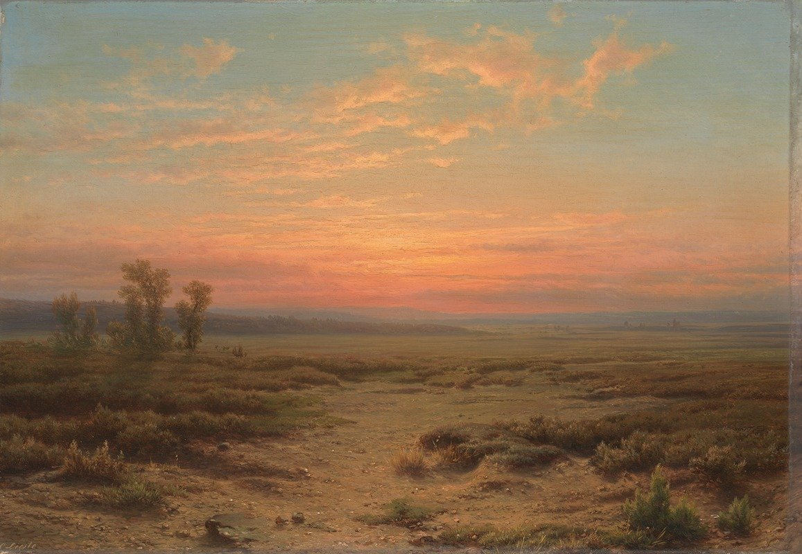 HrothN's tweet photo. Avondstemming...

🎨 'Heide bij avond', Cornelis Lieste 🇳🇱 https://t.co/xgb7h56edY