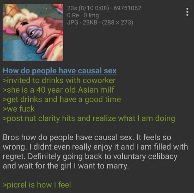 Greentext Poster tweet media