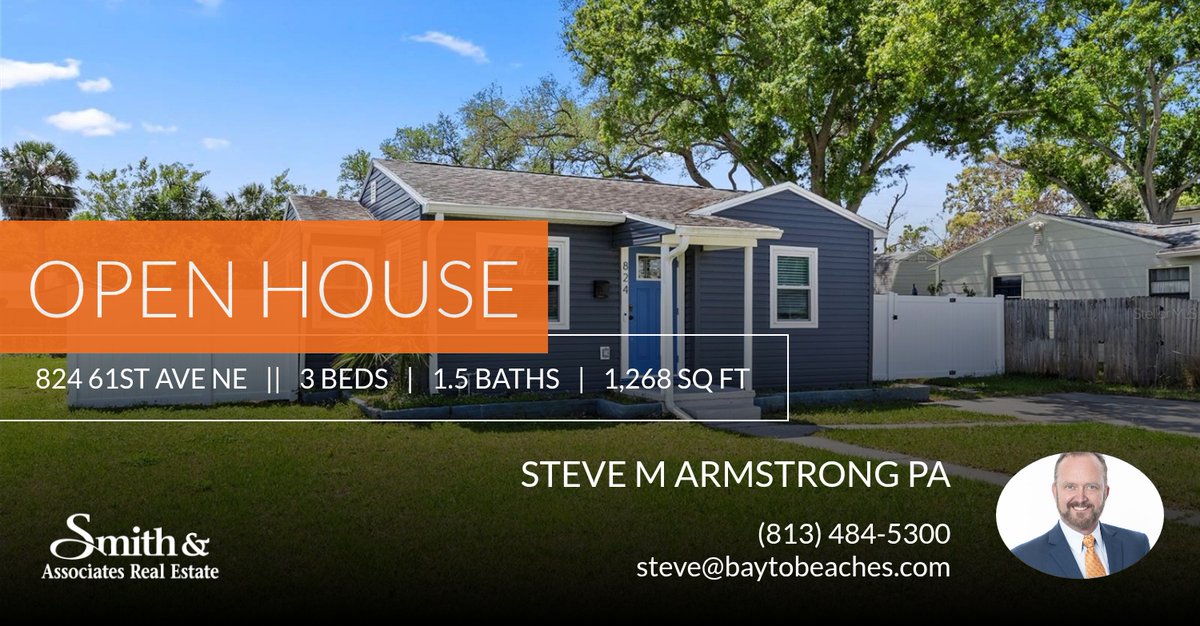 Tampasteve's tweet photo. Don't miss the chance to tour this fantastic property! Show someone who should attend this open house! 😮

Steve M. Armstrong PA
Smith &amp; Associates Real Estate
Realtor
The Bay to Beaches Team
+1(813) 48... https://t.co/sxU8KSC7oo https://t.co/AUF4Q40JPk