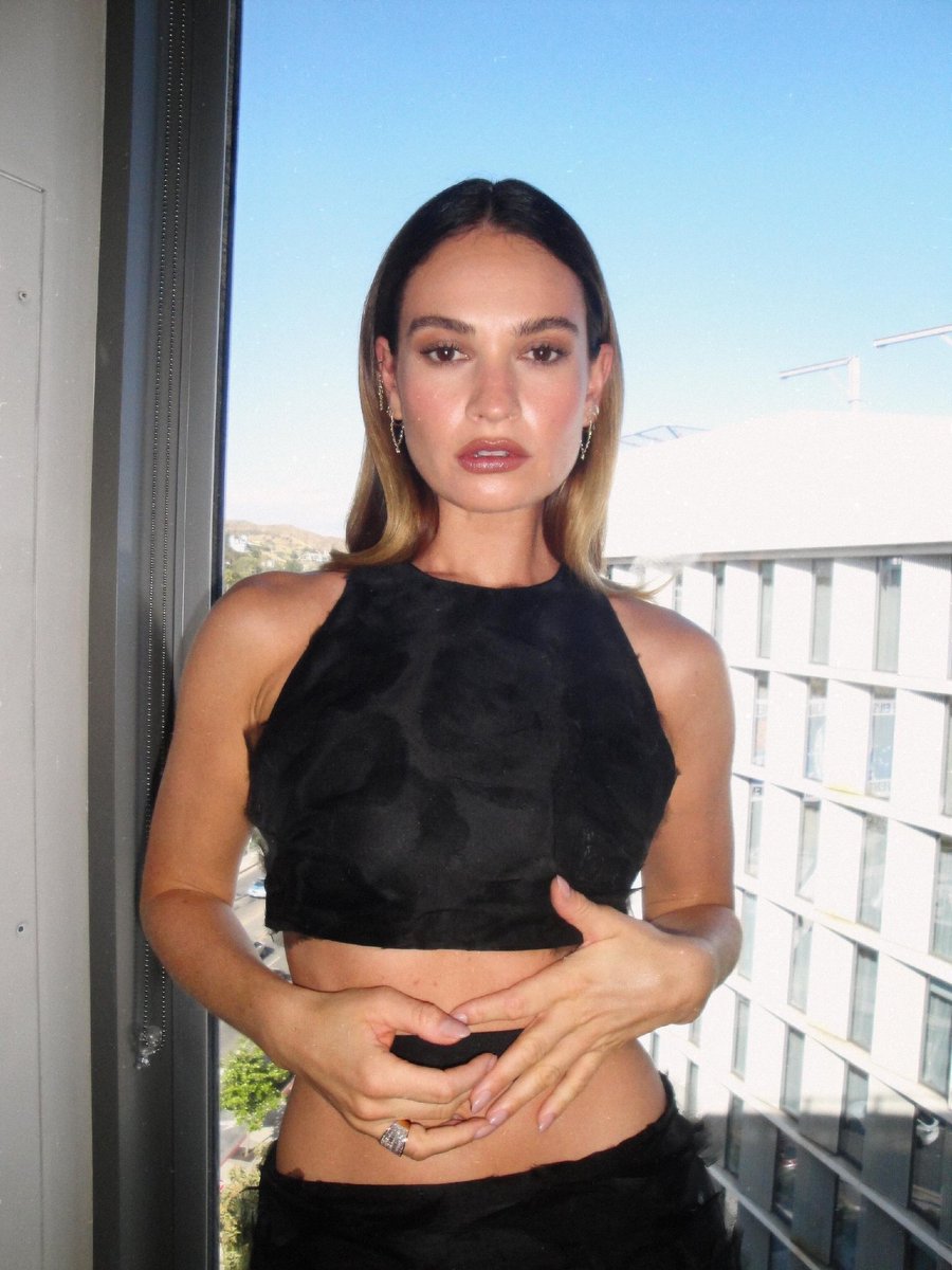 Lily James Source tweet media