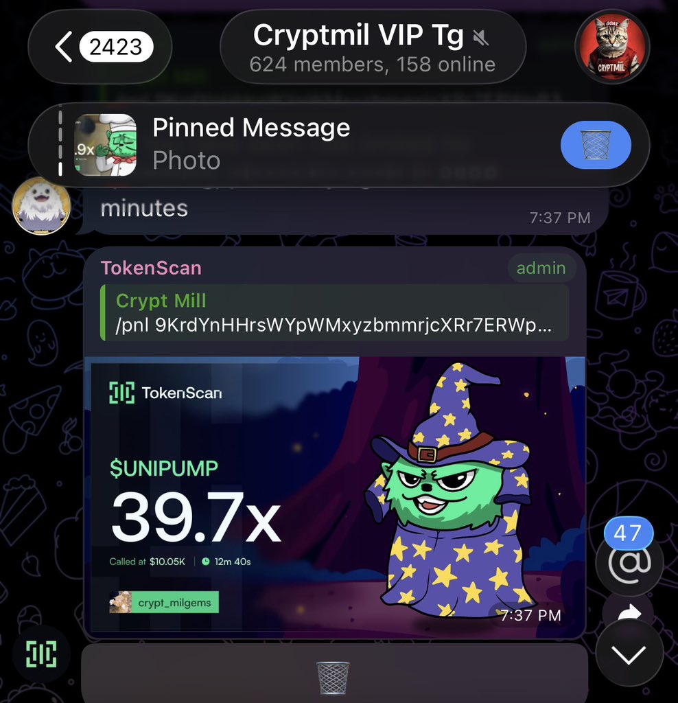 Crypt_mil's tweet image. 39x  up on my call $UNIPUMP 

9KrdYnHHrsWYpWMxyzbmmrjcXRr7ERWpB3byNeb1pump

Dm t.me/crypt_milgems to join Tg 
🍀

#Solana #SolanaMemecoins #Memecoin #fomo