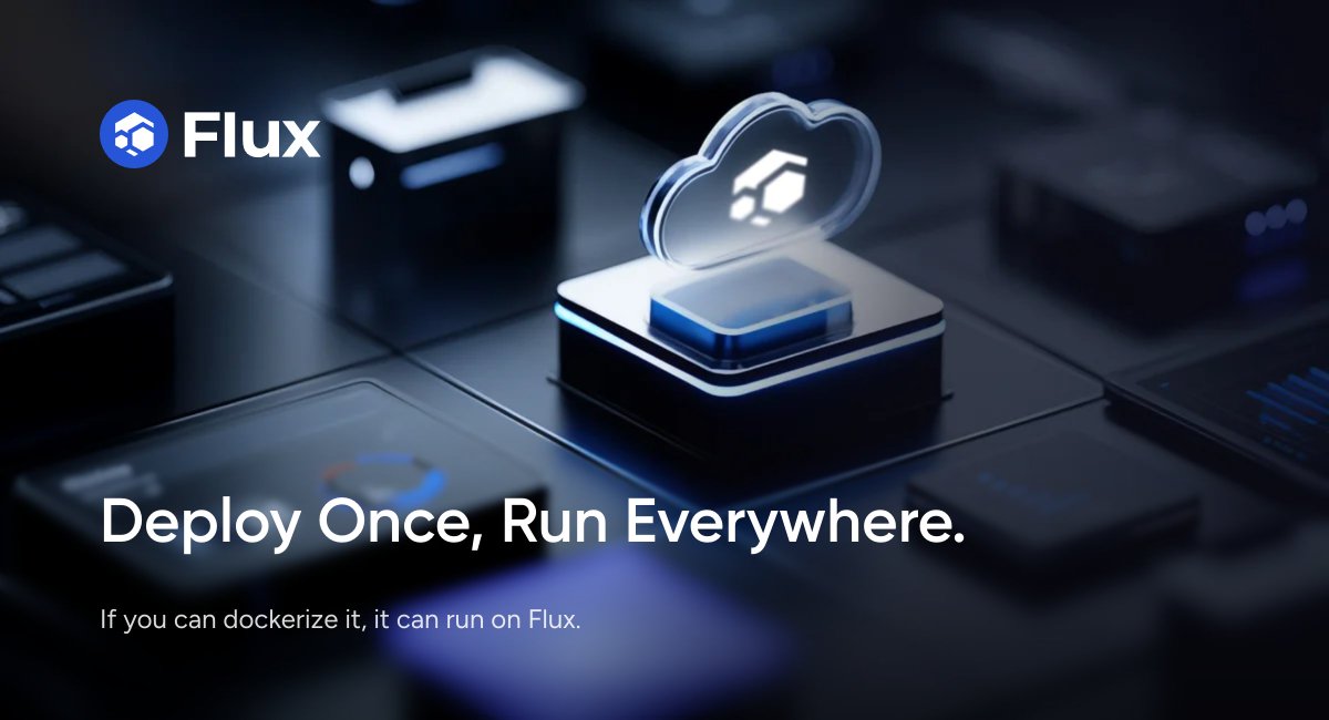 Flux I Decentralized Cloud tweet media