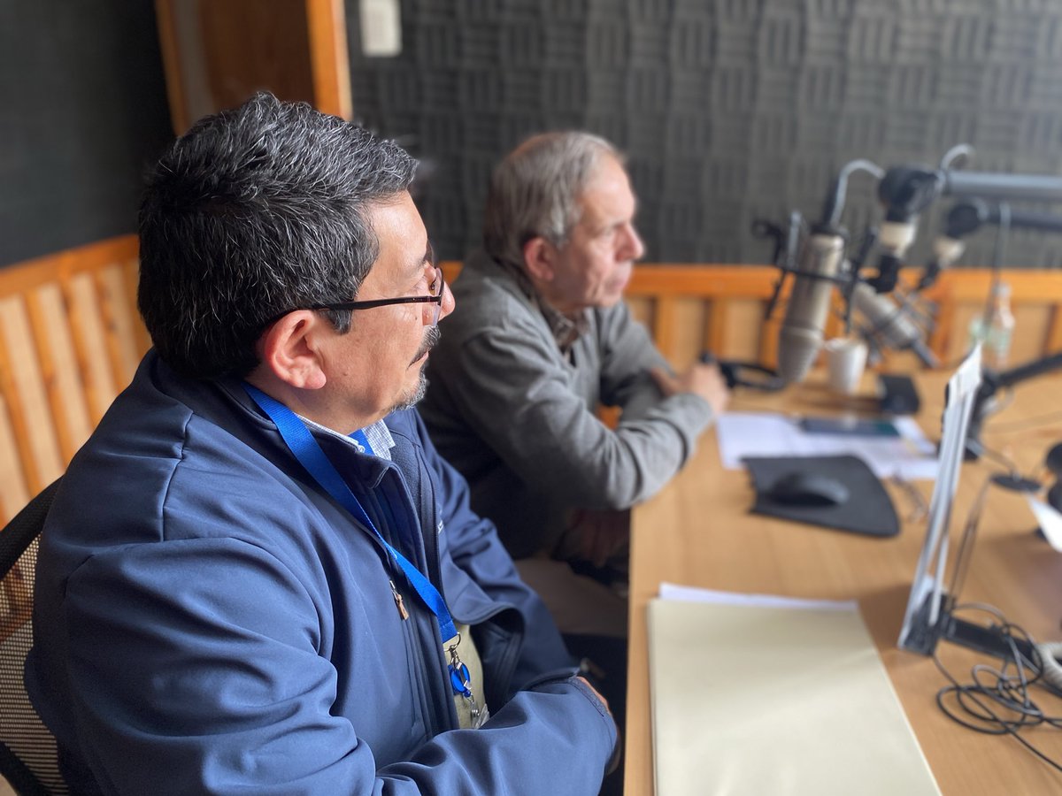 nubledrt's tweet photo. 📌 Seremi del Trabajo y Previsión Social  junto al Director Regional del Trabajo Ñuble, realizan difusión en Radio Cariñosa Chillán, sobre el 1 de Mayo (Feriado Irrenunciable para los trabajadores/as del comercio) ✅
.
. https://t.co/CUTfa7pOxz
