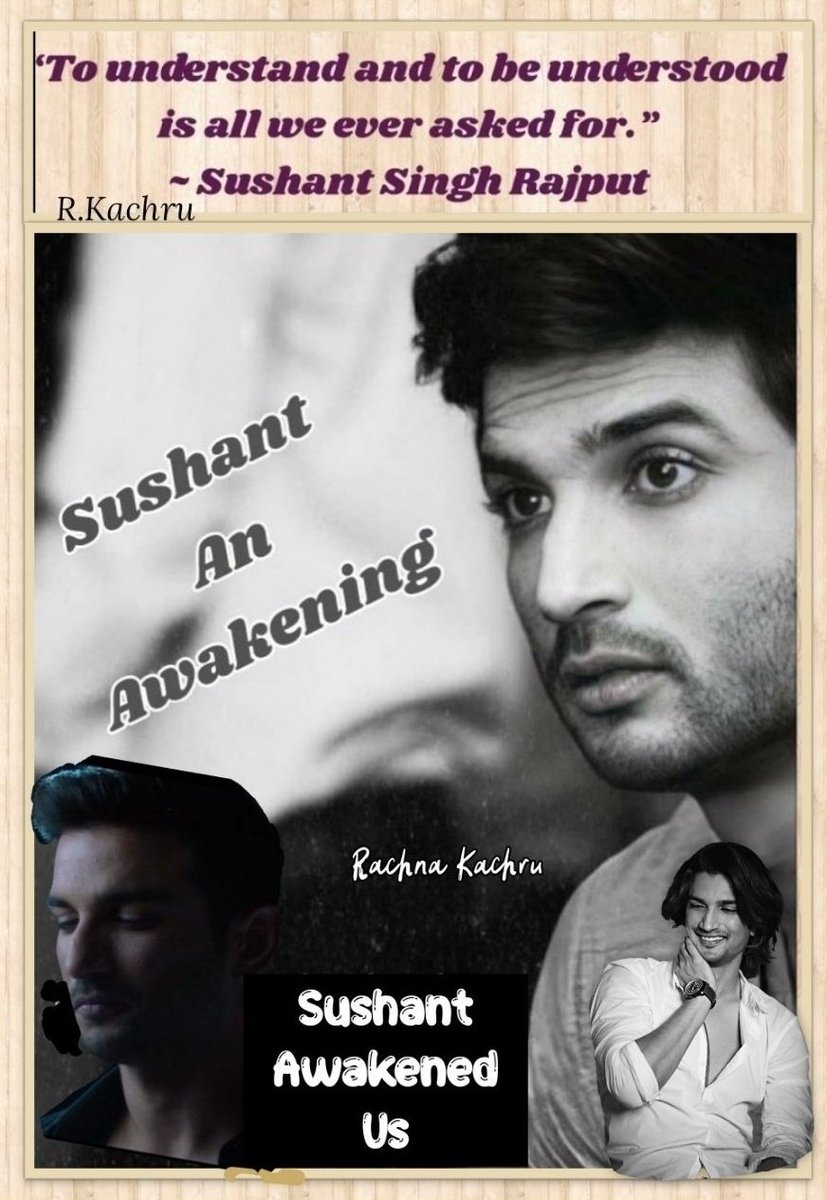 KachruRachna's tweet photo. @AparajitaRoars @itsSSR Well penned & Amazing edit🤗🙌🏼
I AM:
Awakened from the dream of awakening
Enlightened from the need to be enlightened
Free of the desire to be free
#selfmusing💫
#Jaishivshambo🔱🙏🏻🤗🦋❤️
@itsSSR
Our Real Guiding Light💥
#SushantSinghRajput𓃵 Forever
Sushant An Awakening https://t.co/A43QuxIXRE