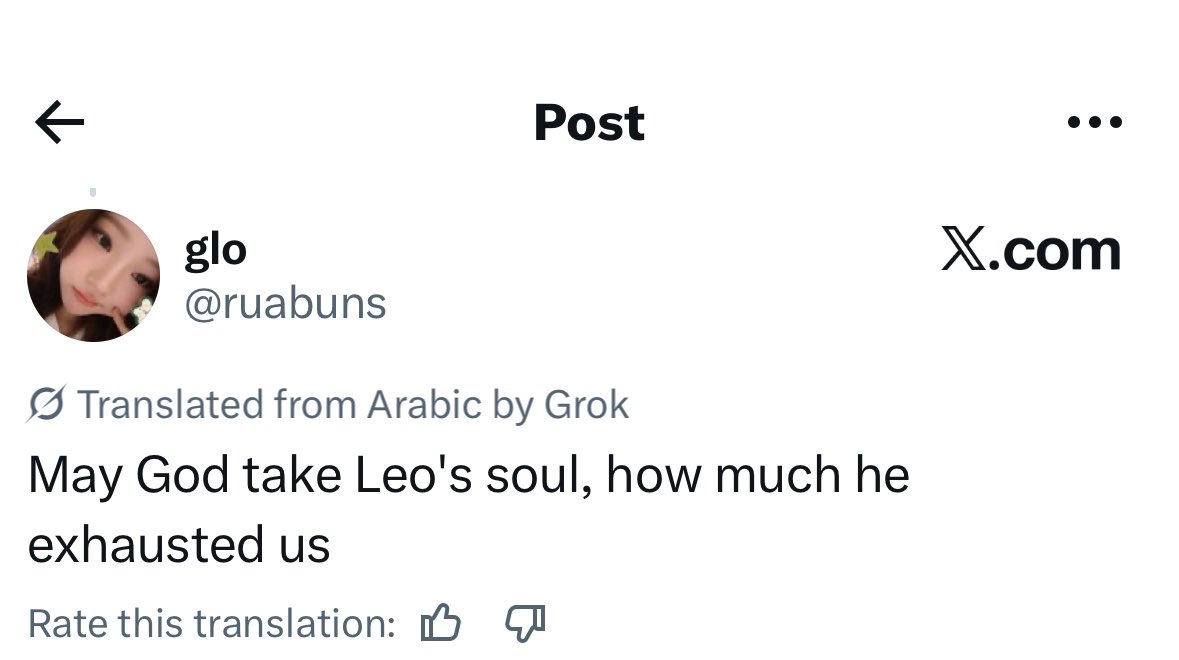 LEO INTERNATIONAL PROTECTION tweet media