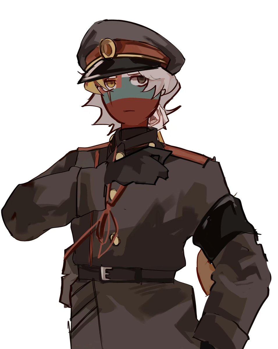 bllll133730's tweet image. Bulgaria in different periods (note that this was painted by my friend and I helped carry it)#Bulgaria #countryhumans #countryhumansBulgaria