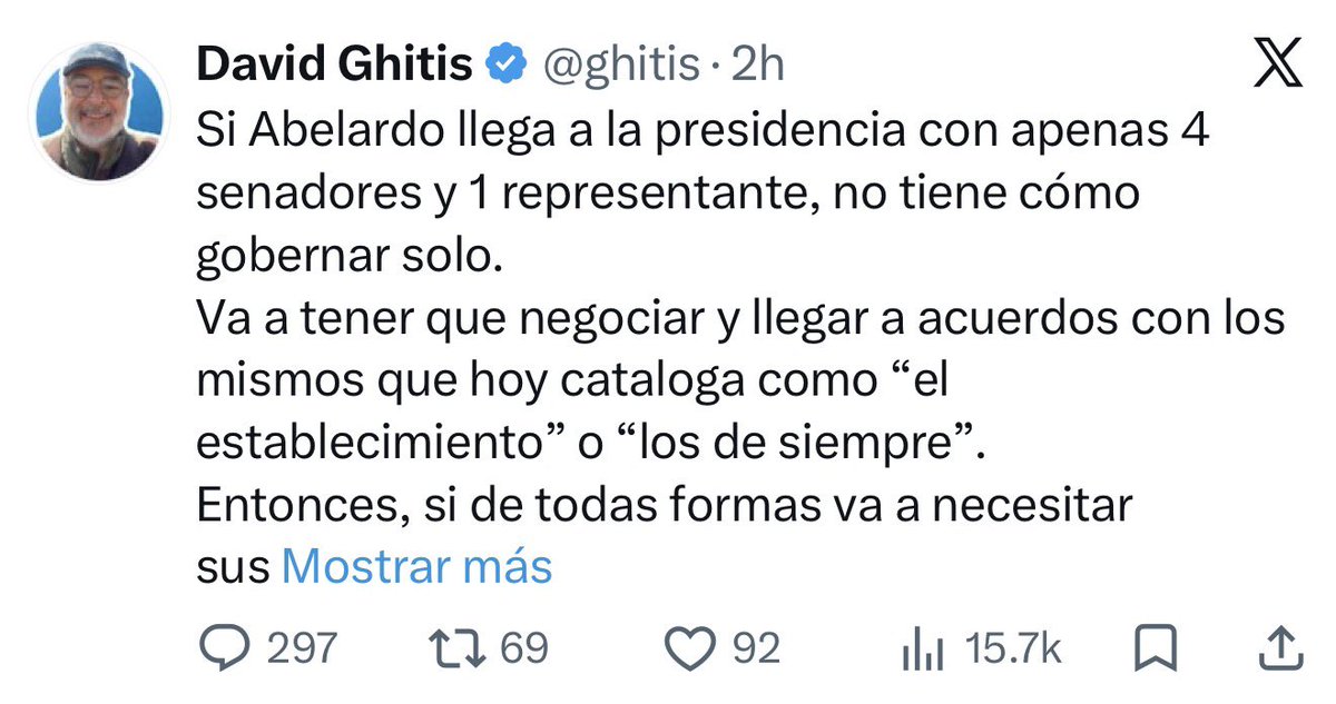 De La Espriella Presidente tweet media