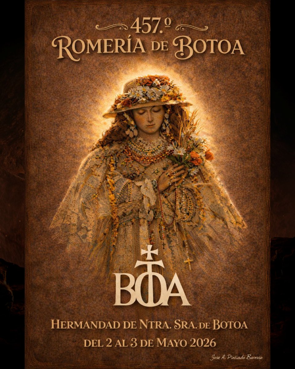 Romería de la Virgen de Bótoa este fin de semana en Badajoz 🙌 Consulta todos los actos y horarios en nuestra web 👉 badajozcofrade.com/2026/05/romeri…