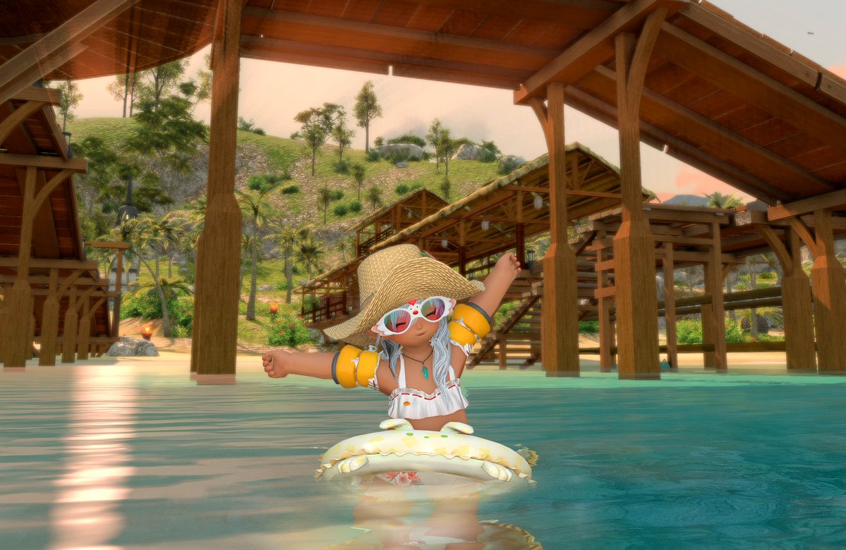 Little_BreadXIV's tweet image. Little Bread loves the beach!

#gpose | #ffxiv | #lalafell | #lala