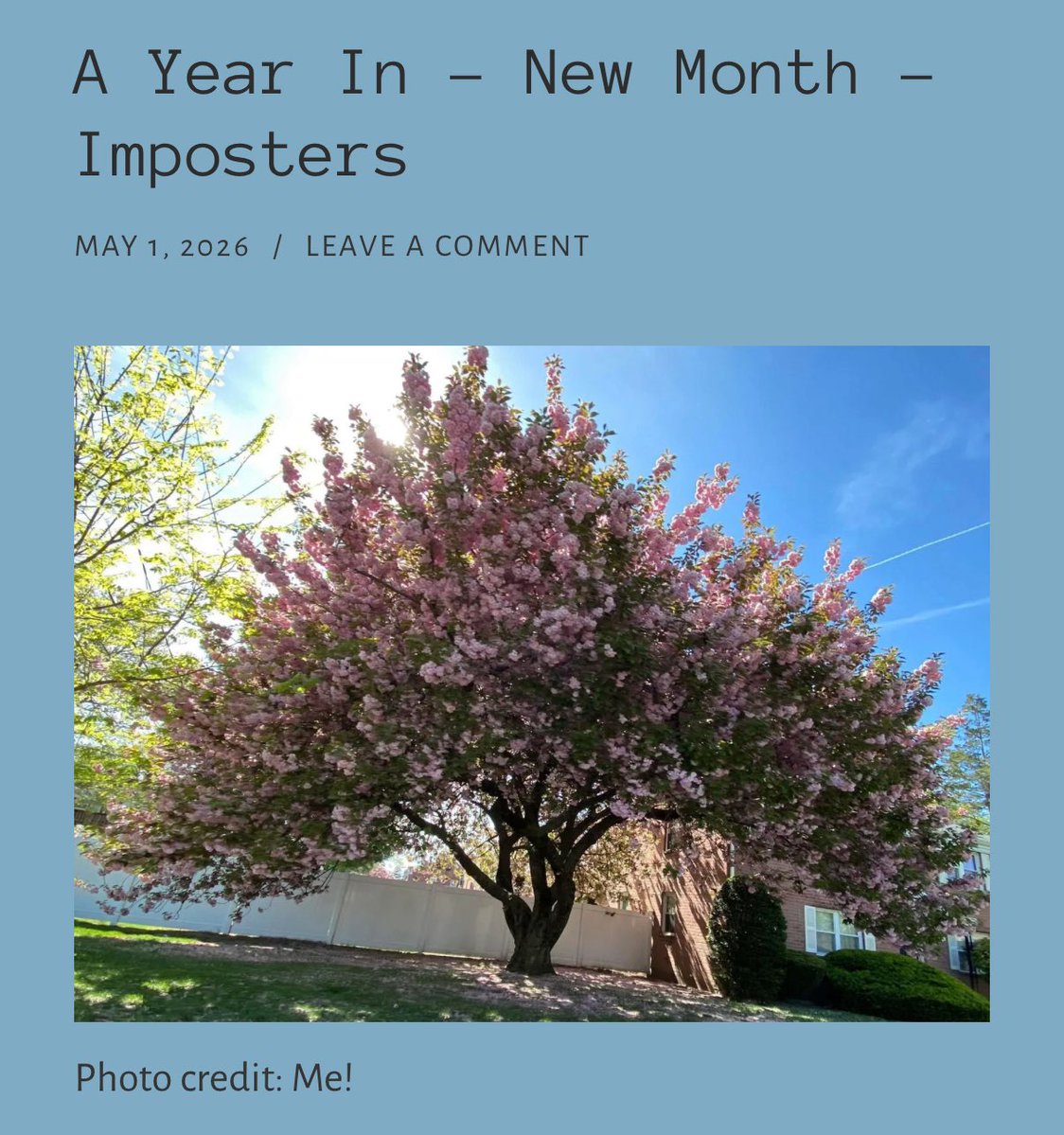 Hey #writingcommunity I have a new blog post up! 😬

NewChapterCove.com

Happy May!! 🌸🌸🌸
-
-
#amwriting #writer
#author #authorcommunity
#blog #blogpost #bekind