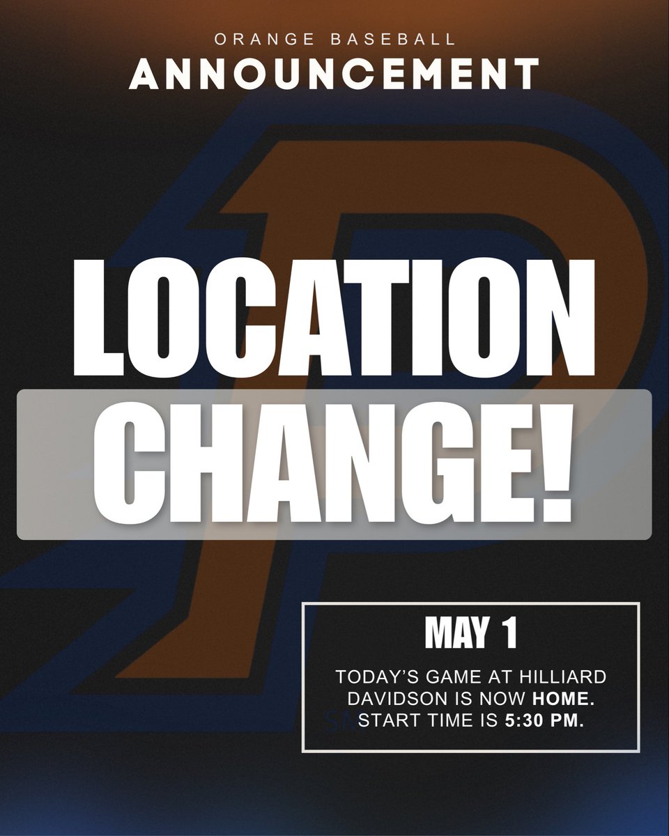 Orange Baseball tweet media
