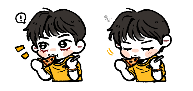 J_ddonkkae's tweet photo. 🐶🍕(너무귀여워,,) https://t.co/v03lFXSqLJ