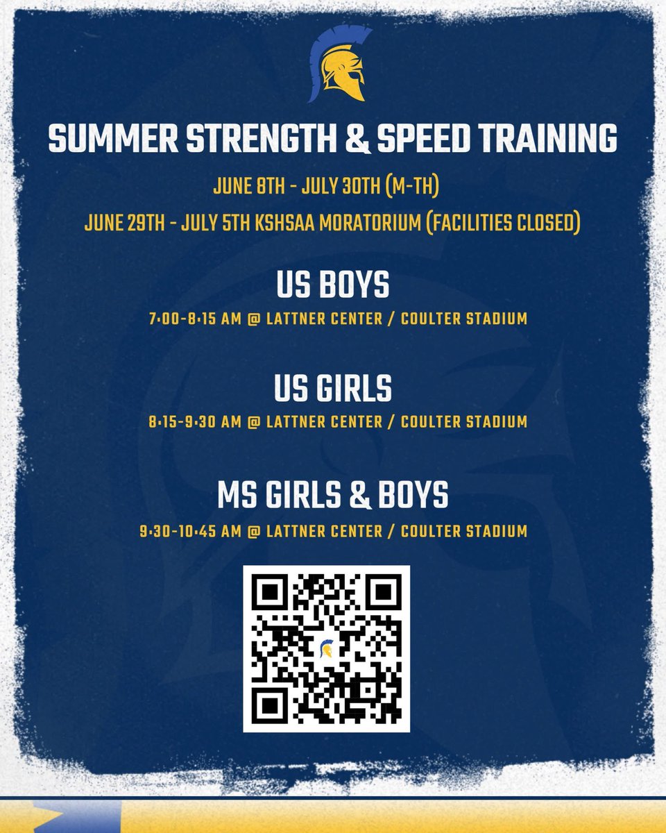 Collegiate_FB's tweet photo. 🚨 Wichita Collegiate Summer Camps 🔵🟡⚪️🏈 https://t.co/g8wHOkN4Jk