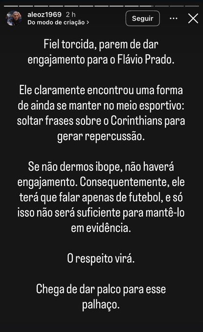 Time do Povo tweet media