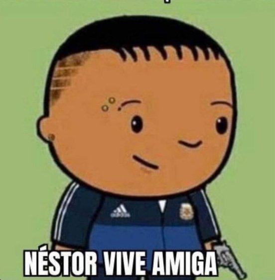 "un niño no debe hablar de política"

Yo a los 5: