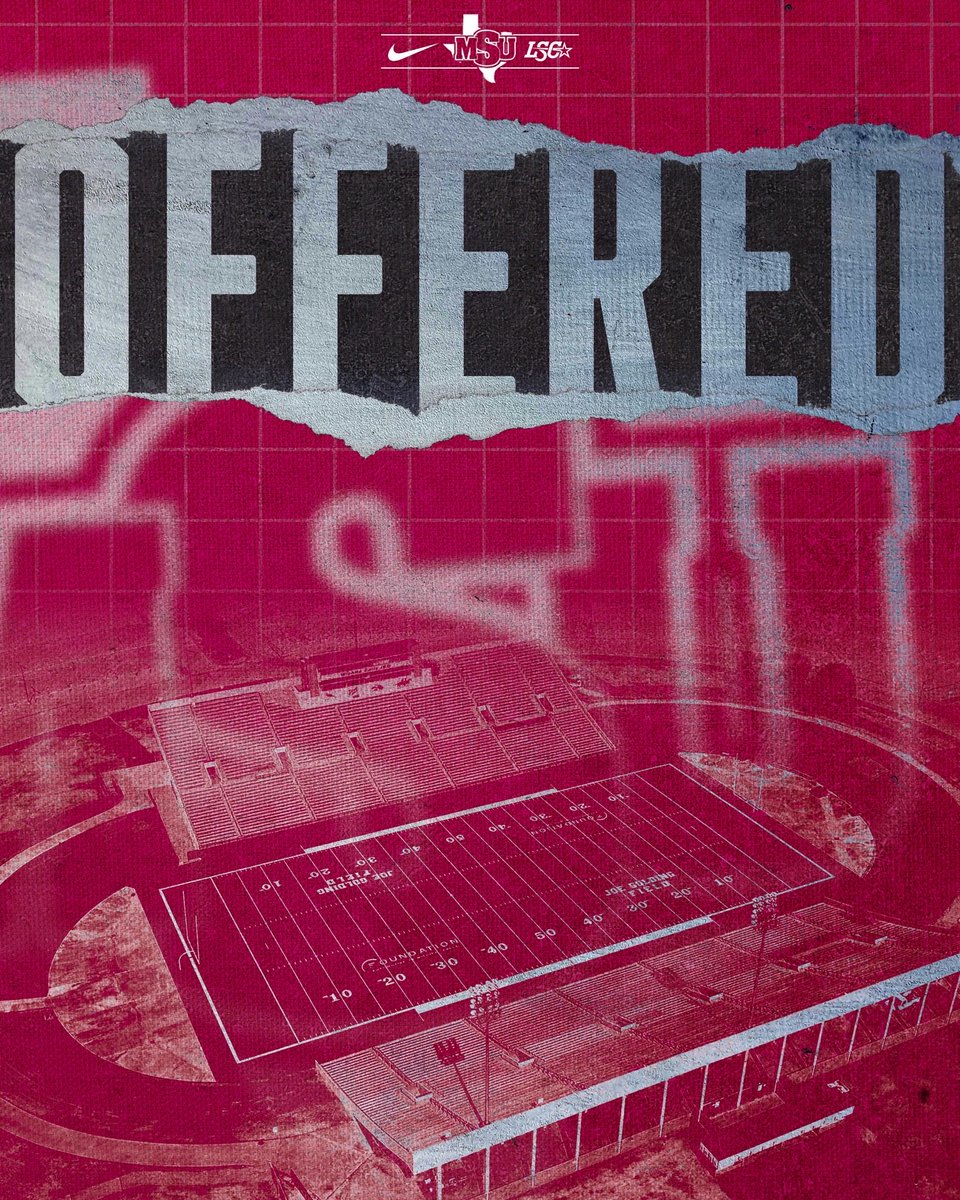 #AGTG After a conversation with <a href="/CoachDomoYoung/">Domo Young</a> I'm blessed to receive an offer from Midwestern State University!!!@Bilwilson52 
<a href="/CoachSGI/">Spencer Gilbert</a> <a href="/Recruit1819/">The Real CarterFb</a> <a href="/CoachCollins4/">Coach_Collins</a>