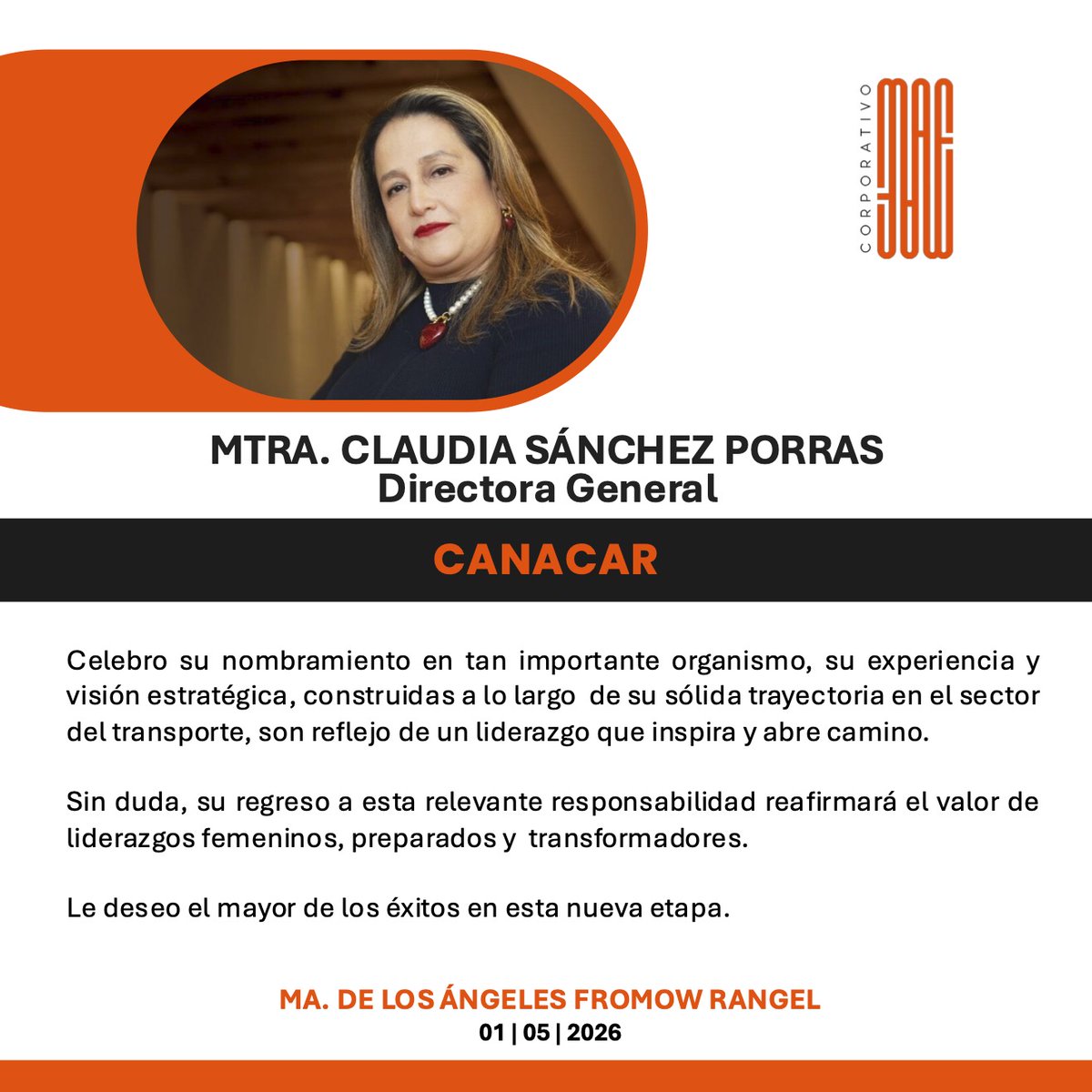 María de los Ángeles Fromow tweet media