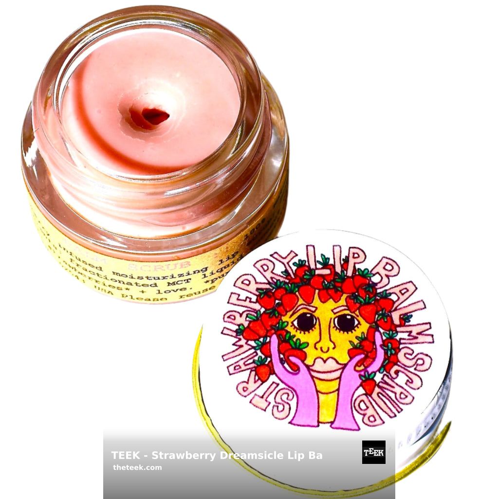 theTEEKdotcom's tweet image. TEEK - Strawberry Dreamsicle Lip Balm Scrub
theteek.com/products/teek-….
.
 #shop #loveyourself #trending