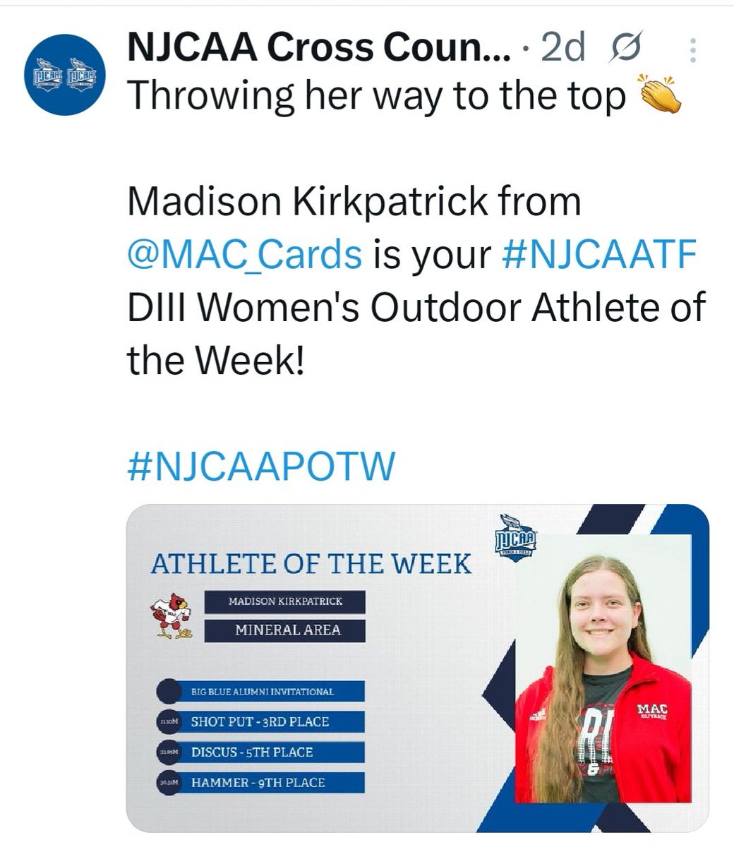 MAC CC/Track (@MACRunningCards) / Posts / X