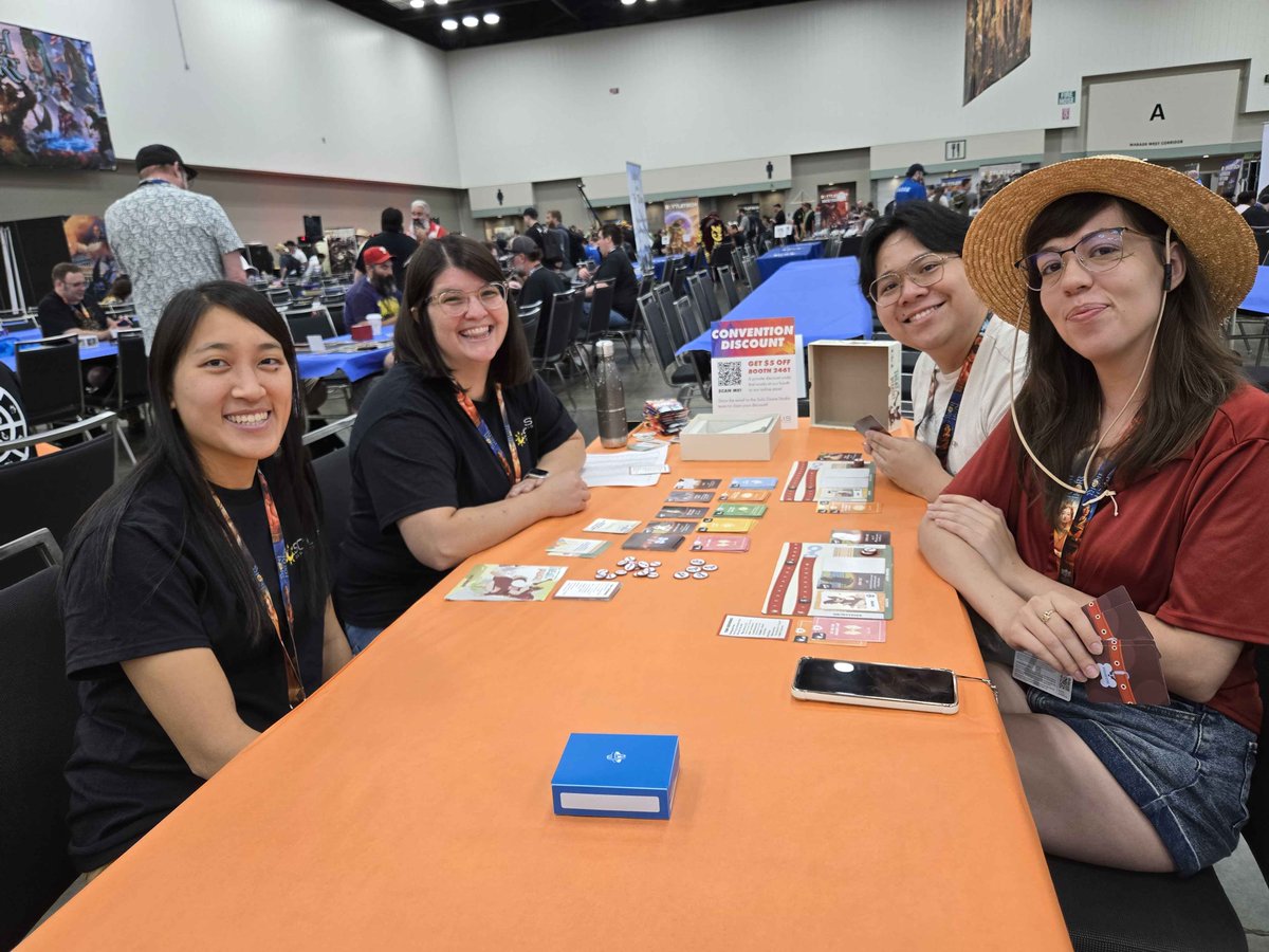 solis_studio's tweet image. Thanks for trying out Treat, Please! We appreciate you almost as much as we appreciate all the doggos in our lives- so- that's A LOT! #boardgames #cardgames #tabletop #gencon #gencon2025