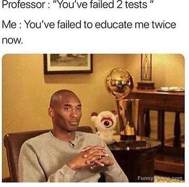 FunnyFiasco's tweet image. You can't teach what you don't know! #memes #studentlife #funny #relatable #schoolstruggles