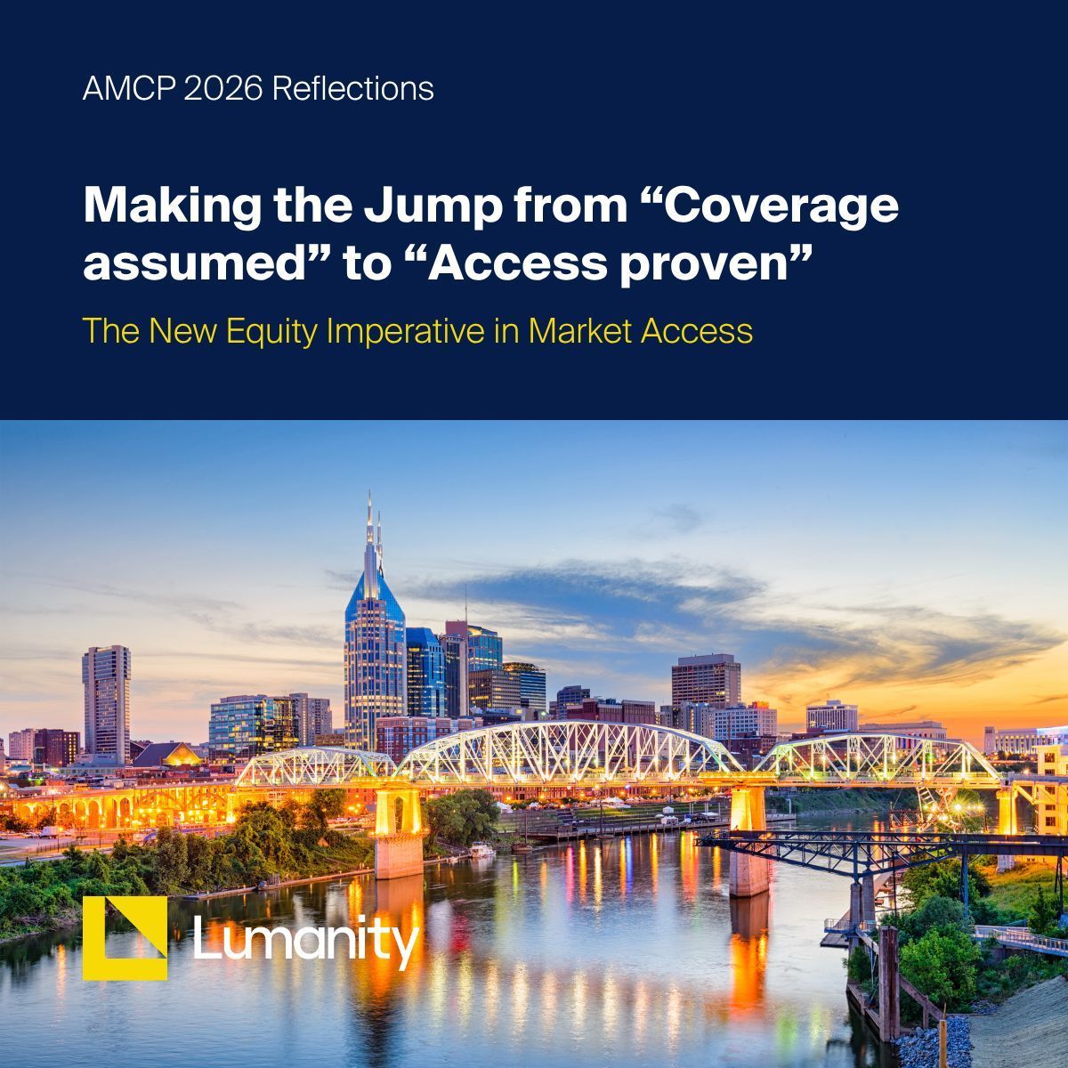 lumanity's tweet image. AMCP 2026 confirmed a major shift: coverage no longer guarantees access. Payers are tightening policies, raising evidence standards, and exposing where patients drop off in the real world.

Read our key takeaways from Nashville: buff.ly/qaYiCds

#AMCP2026 #MarketAccess