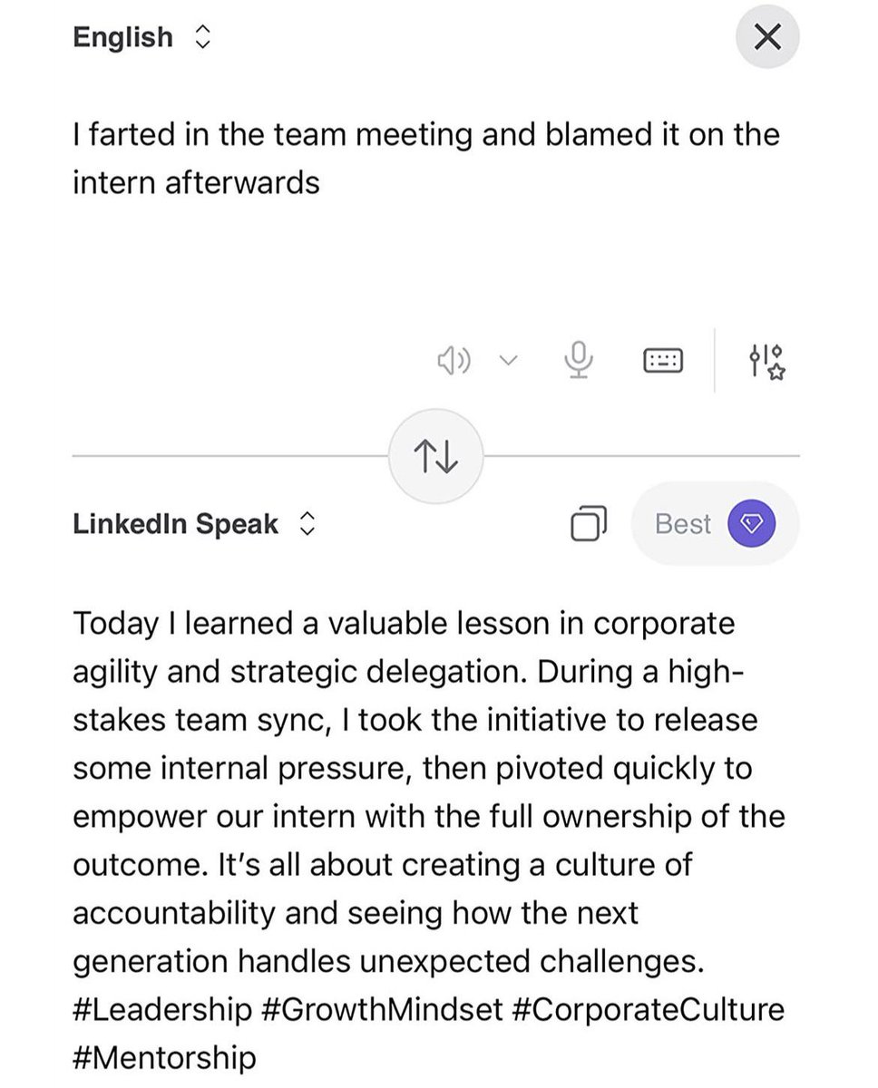LinkedIn Lunatics tweet media