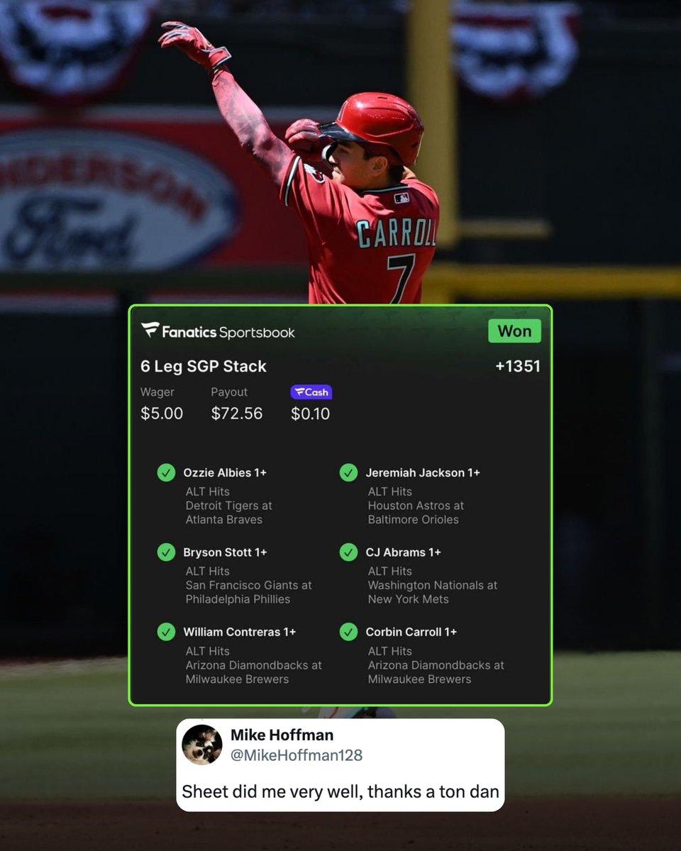 Dan’s AI Sports Picks tweet media