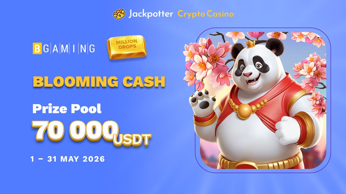 Jackpotter - Community Powered Crypto Casino tweet media