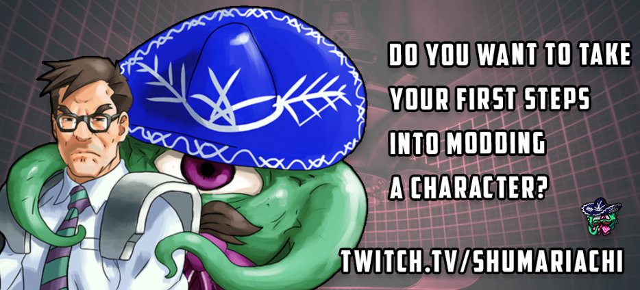 Shumariachi's tweet photo. Hello there! Yes, I'll be doing Hideo and, since this is a very basic character, I'll be recording while streaming (then uploading) the whole process to have a visual guide for future projects. If you are interested or if you have any questions feel free to join whenever I'm live https://t.co/3GY1c3YO59