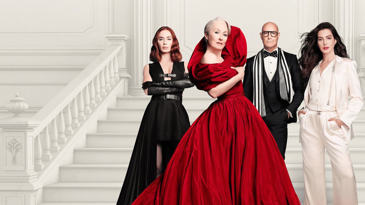 liamdearden's tweet photo. #TheDevilWearsPrada2 is a Fun, Fierce, Fabulously Chic Statement Piece. 👠✨

Honouring everything I loved about the original while evolving with the times yet beneath the hemlines and headlines lay something surprisingly sharp and timely, a reflection on the decline of print media, the dismantling of journalism, and the corporatisation of creativity. The crisis of newspapers, magazines, cultural labour, and writing as a paid profession is the engine here and it resonated deeply. It’s those people that are still fighting to keep those ethical values alive that make returning to these characters feel so worth it.  Hathaway, Streep, Blunt, and Tucci slip back into their ICONIC roles as if no time has passed yet each finds something new to say. The chemistry is effortless, the nostalgia delicious, and the subtle nods are perfectly judged. They SERVE in every single frame. 

Runway remains RENOWNED, now in the Digital World ensuring the couture & clothes are not just outfits, but characters in their own right. Add the cameos, the soundtrack(GAGA), the glossy glamour, and you have pure cinematic indulgence with real substance underneath. I had the biggest smile on my face the entire time and teared up. Sharp, stylish, witty, sassy, sentimental, and so quotable. It’s glitz and glamour with something meaningful to say. I’m so, So glad to be back in this world!! @20thcentury Worth. The. Wait.

That’s all.
