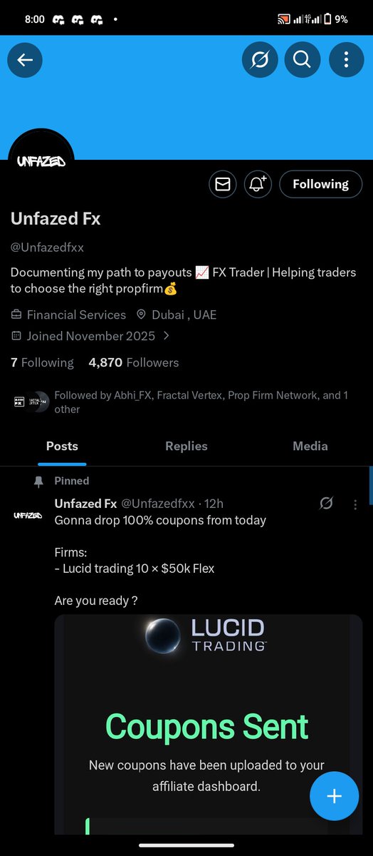 OlamsOfWeb3's tweet photo. @Unfazedfxx @propfirmsfusion 100k https://t.co/jnxkwJPzQZ
