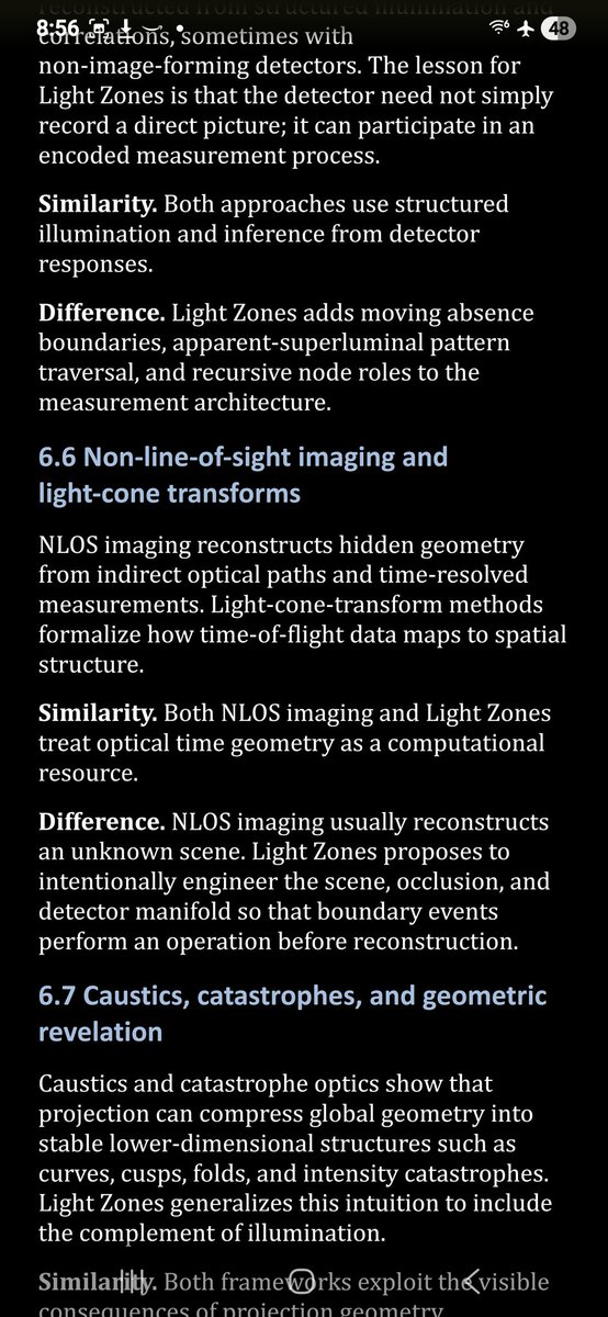 JordanDecender's tweet photo. Light Zones and Shadow-Effect Processing

A Causally Constrained Framework for Recursive Optical Absence Operators and Geometric Revelation

Part 3

Author: Jordan James Anger
Version: 0.3
Date: May 1, 2026 https://t.co/d5fOECdQ9p