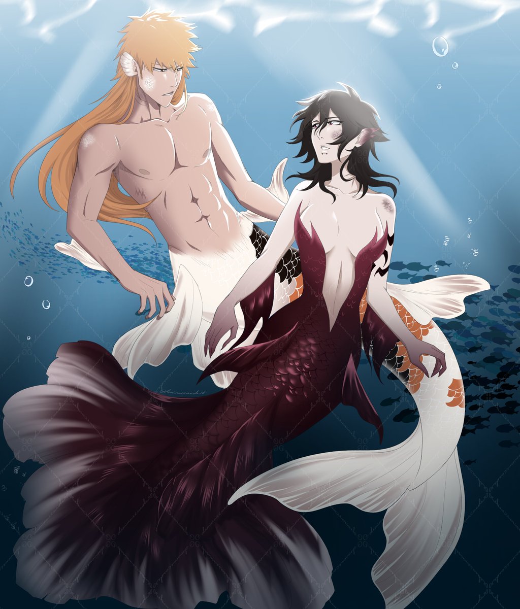 fishies for mermay 🫧

#ocxcanon #mermay