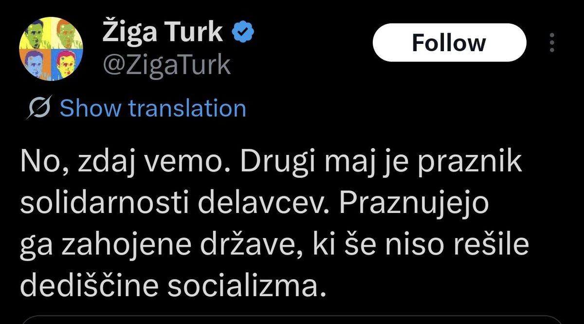 Da sn jaz dekan njegove fakultete, Žigeji za fsaki praznik, ki mu nea paše, odklenem predavalnico, pa lahko notri sam celi dan glasno pizdi, zakaj danes nea sme predavat.
Da mu neo dolgcajt.