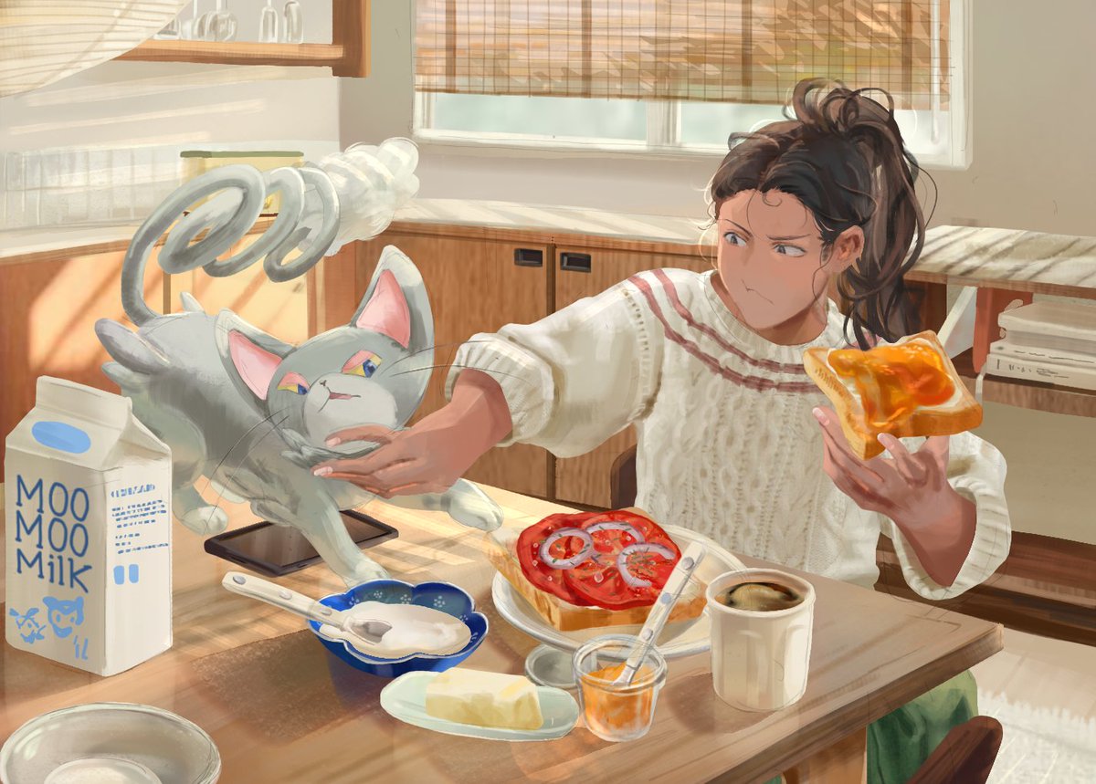 sushnei's tweet photo. “NO— you’ve got your own food.”
#Pokémon https://t.co/IbmWUDcIha