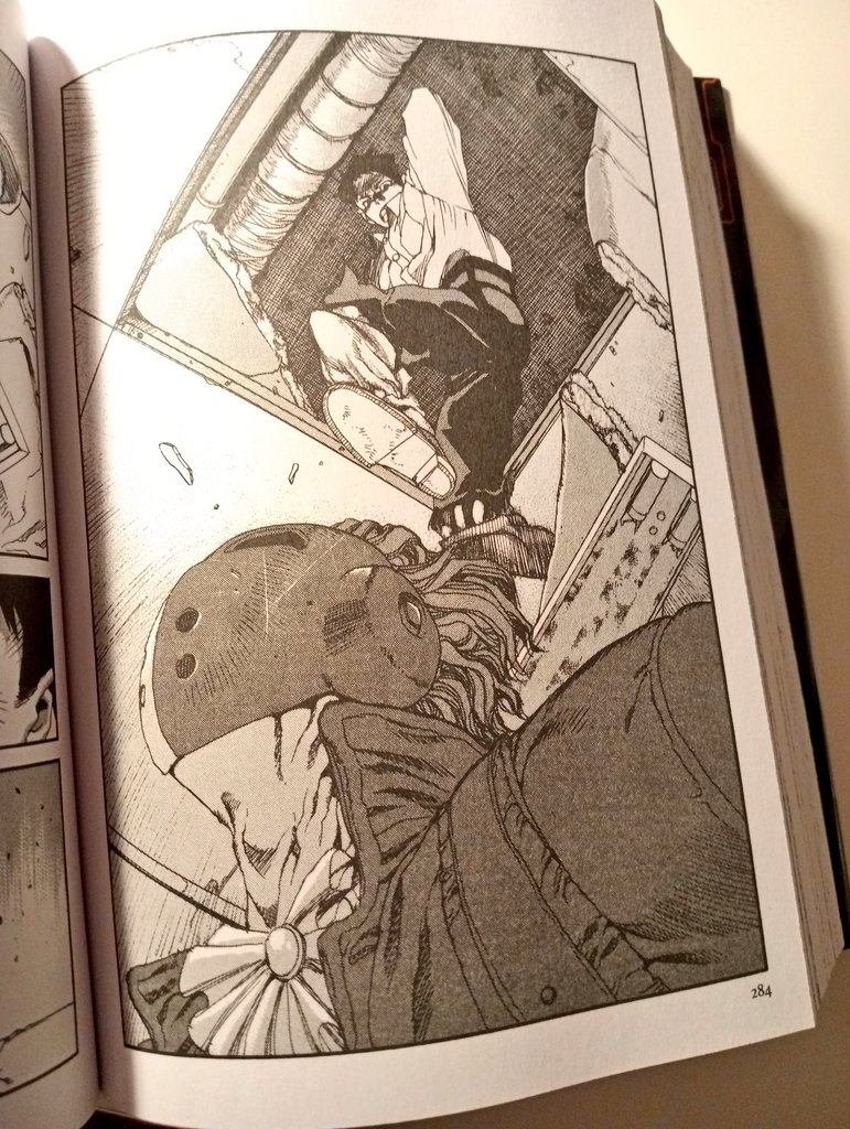 Kessentchu's tweet image. Quasiment 30 ans après, Arms conserve toutes ses qualités. @minagawa_ryouji et @JULY_MIRROR donnent ce sentiment si palpable que les gamins sont dévorés par leur corps. 
Une proposition SF assez unique pour Shonen Sunday (entre Conan, H2, Recca, Inuyasha, Daigo, Major...)