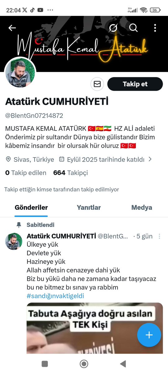 ATAMIN CUMHURİYETİ 🇹🇷🇹🇷 tweet media