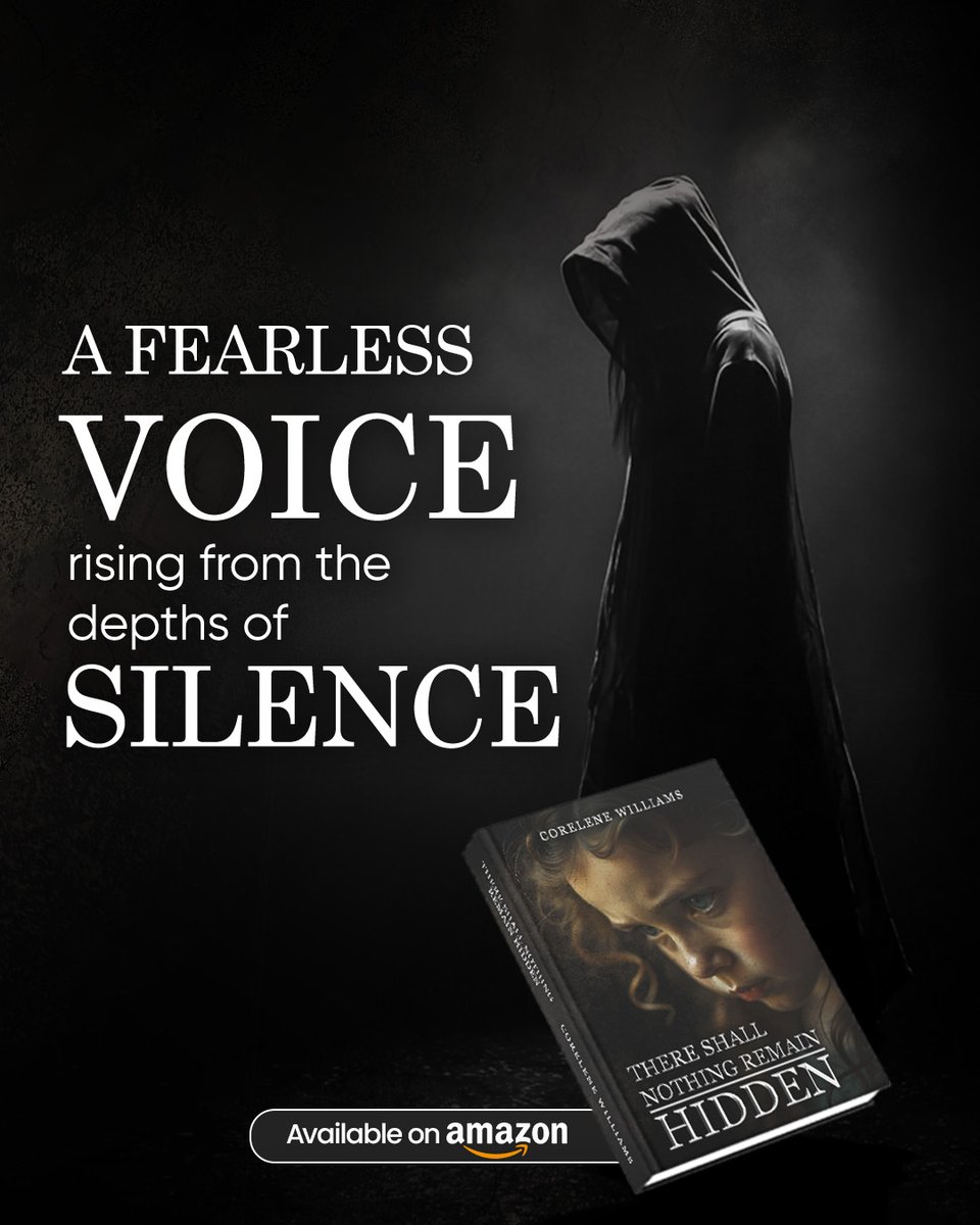 CoreleneW's tweet image. Corelene Williams shares a raw memoir of pain, loss, and resilience, inspiring hope and survival—start reading today! a.co/d/9BJwZke
.
.
#Healing #Resilience #Strength #Hope #Courage #Survival #Growth #Empowerment #Truth #Inspiration #Recovery #Journey #Selflove #Mindset