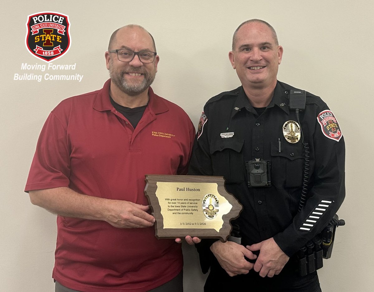 Iowa State University Police Department tweet media