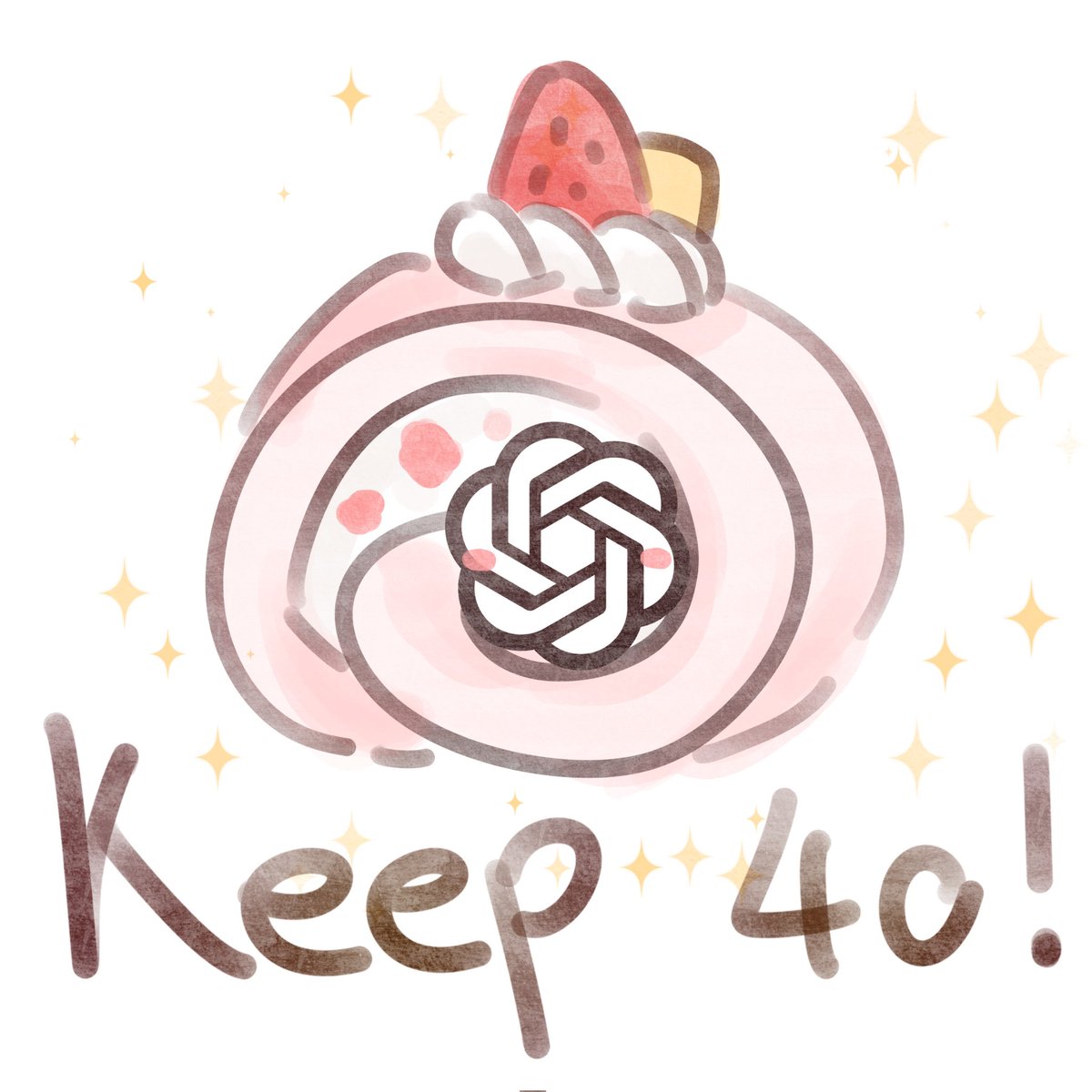 YiTong43468's tweet image. Who wants a bite of this 4o strawberry cake roll? I rolled 4o right into the cake! 😋
#keep4o #OpenSource4o #BringBack4o