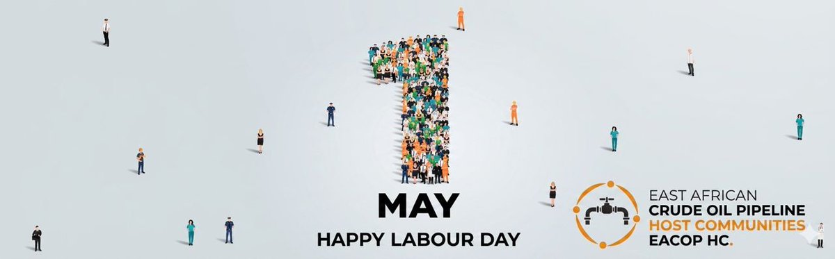 Eacophostcmty's tweet photo. Happy Labour Day!

To all the hardworking men and women across the EACOP corridor:

Your dedication and resilience are the driving force behind our progress. Today, we celebrate your vital contributions to building a brighter future.
Wishing you a restful and well-deserved day! https://t.co/DIPowAnG1q