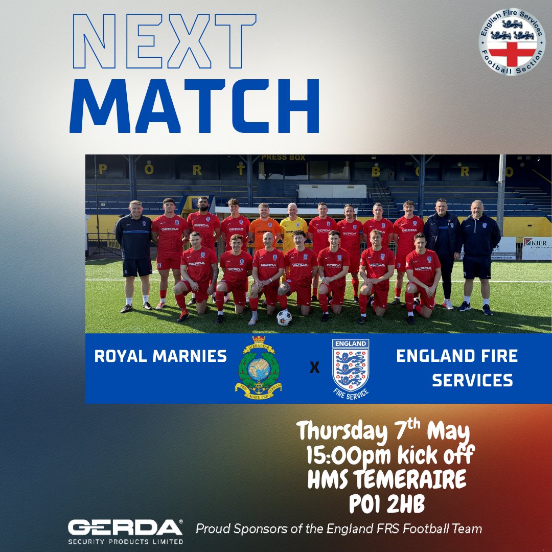 English Fire Service Football Section tweet media