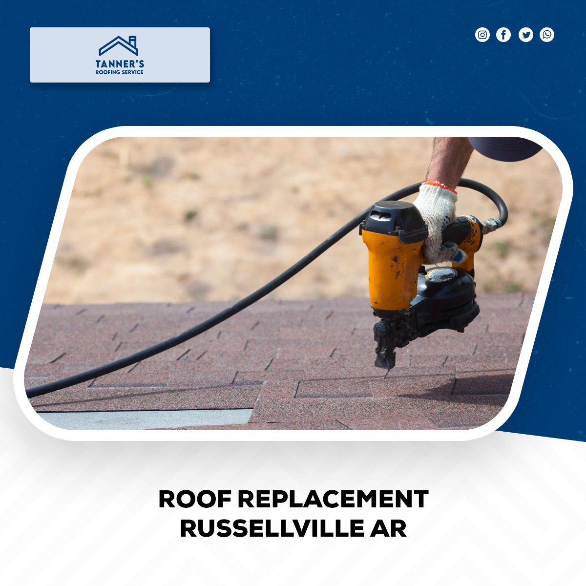 TannersRoofing's tweet image. Professional Roof Replacement Russellville AR For Your Property
With May bringing the typical onset of Arkansas storm season, ensuring your home is fully protected against heavy rain and high winds is more important than ever. 
#RussellvilleAR #RoofingContractor #HomeProtection