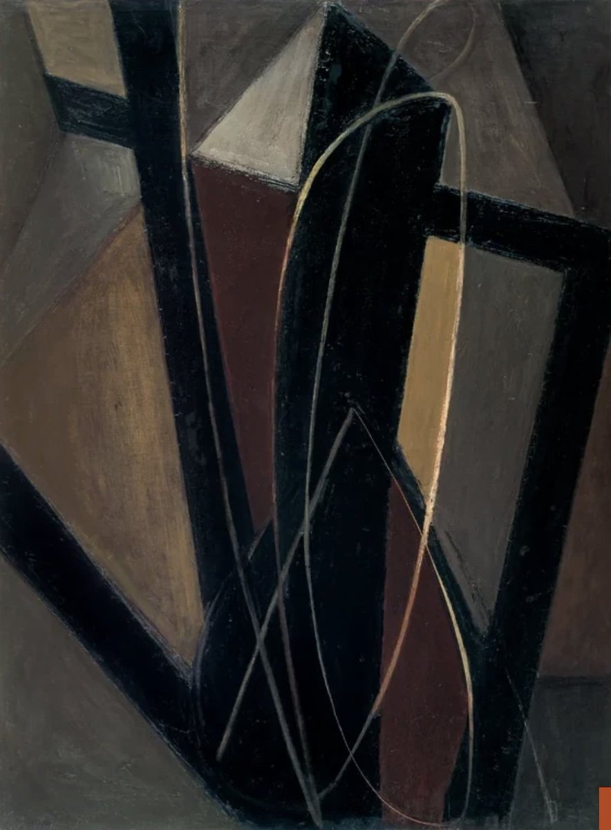 Pierre Soulages, Peinture 130 x 97 cm, 1946