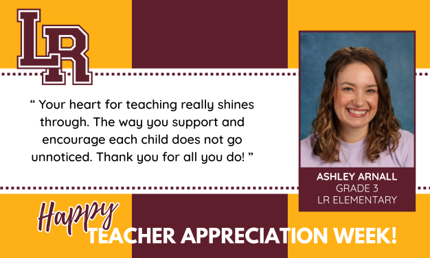 LRSDWildcats's tweet image. We're kicking off Teacher Appreciation Week shoutouts with Ashley Arnall, 3rd grade teacher! Tell us about an LR teacher or staff member who has had a positive impact on your student at the link below! #WeAreLR

forms.gle/W55v1hQQdLUQED…