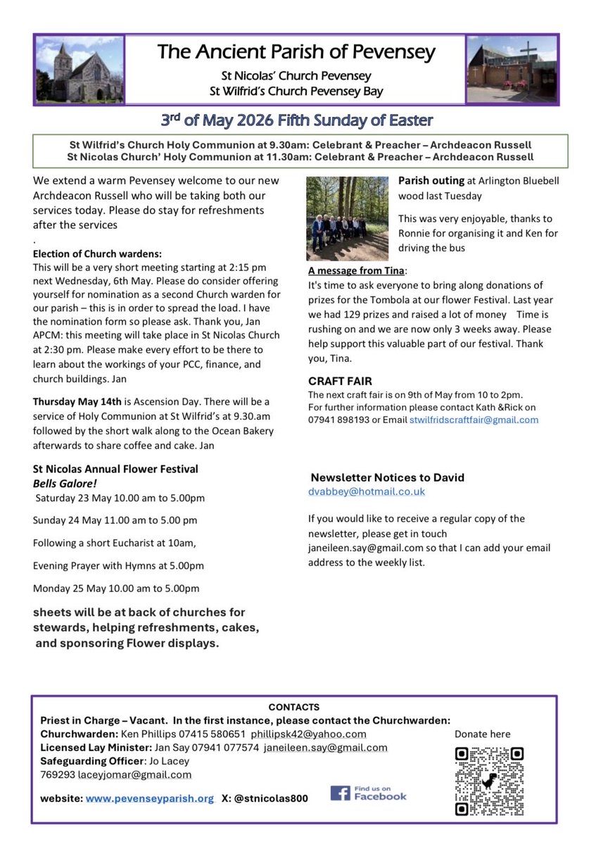 St Nicolas Pevensey and St Wilfrid’s Pevensey Bay tweet media