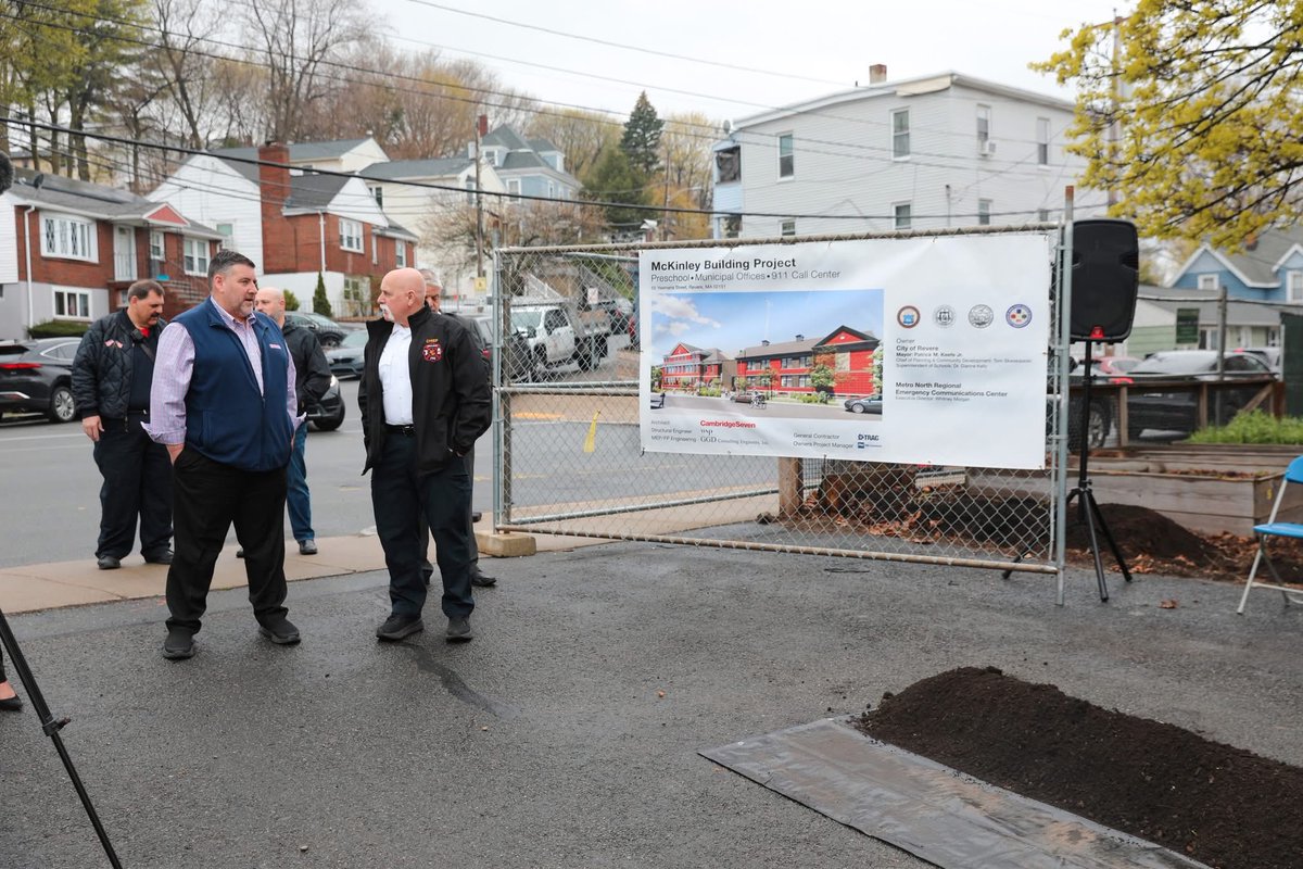 ChelseaScanner's tweet photo. #TRACBUILDERS
#Regional911Center
REVERE - The Metro
North Regional Emergency Communications Center (MNRECC)
We were proud to break ground on the #McKinley Building Project in Revere - a meaningful step forward in bringing new life to a historic community landmark.
Originally built in 1904 and last remodeled in 1927, the former McKinley School will be thoughtfully transformed into a dynamic, multi-use facility featuring a new preschool, municipal office space for the City of Revere , and a regional 911 call center serving #Revere in partnership with the City
of #Chelsea and #Winthrop Massachusetts.
This project represents the power of adaptive reuse, preserving the character of the existing structure while reimagining it to meet critical needs for safety, education, and municipal services for generations to come.
We’re proud to be partnering with CambridgeSeven and
PMA Consultants on this important project.
#BuiltByTRAC