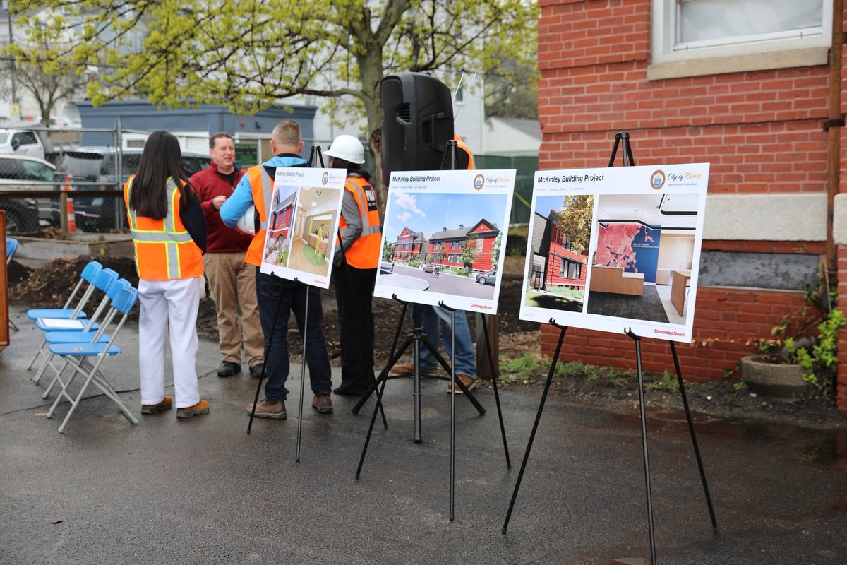 ChelseaScanner's tweet photo. #TRACBUILDERS
#Regional911Center
REVERE - The Metro
North Regional Emergency Communications Center (MNRECC)
We were proud to break ground on the #McKinley Building Project in Revere - a meaningful step forward in bringing new life to a historic community landmark.
Originally built in 1904 and last remodeled in 1927, the former McKinley School will be thoughtfully transformed into a dynamic, multi-use facility featuring a new preschool, municipal office space for the City of Revere , and a regional 911 call center serving #Revere in partnership with the City
of #Chelsea and #Winthrop Massachusetts.
This project represents the power of adaptive reuse, preserving the character of the existing structure while reimagining it to meet critical needs for safety, education, and municipal services for generations to come.
We’re proud to be partnering with CambridgeSeven and
PMA Consultants on this important project.
#BuiltByTRAC